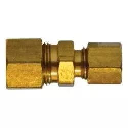 00082-0504-reducing-union-5-16-in-compression-x-1-4-in-compression-brass 00082-0504 Reducing Union, 5/16 in Compression x 1/4 in Compression, Brass