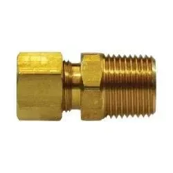 00568-0404-connector-plastic-tubing-1-4-in-compression-x-1-4-in-male-nptf-brass 00568-0404 Connector for Plastic Tubing, 1/4-in Compression x 1/4-in Male NPTF, Brass
