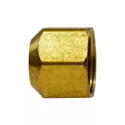 10077-cap-3-8-in-45-deg-female-flared-brass 10077 Cap, 3/8-in 45-deg Female Flared, Brass