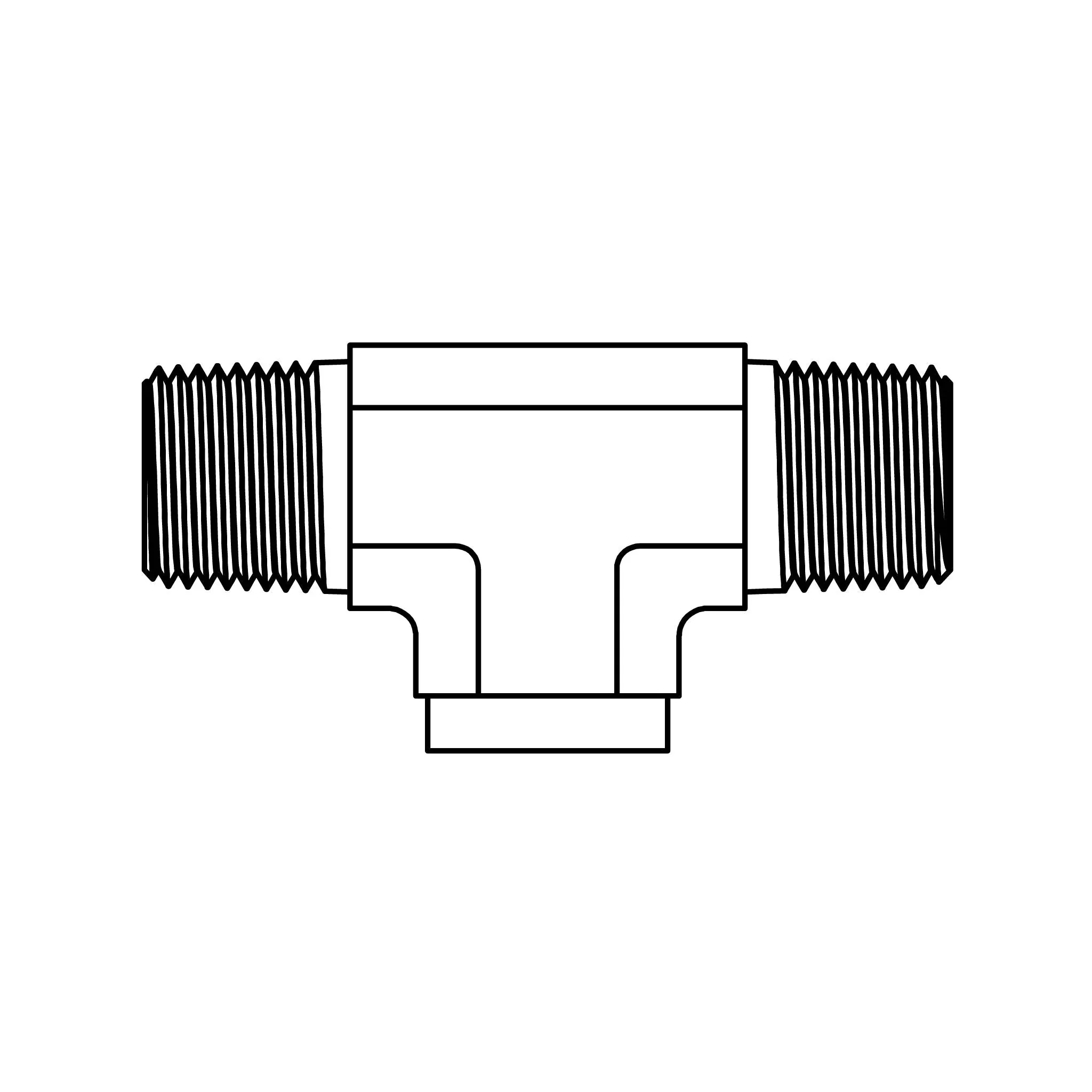 5601-02-02-02-pipe-branch-tee 5601-02-02-02 Pipe Branch Tee