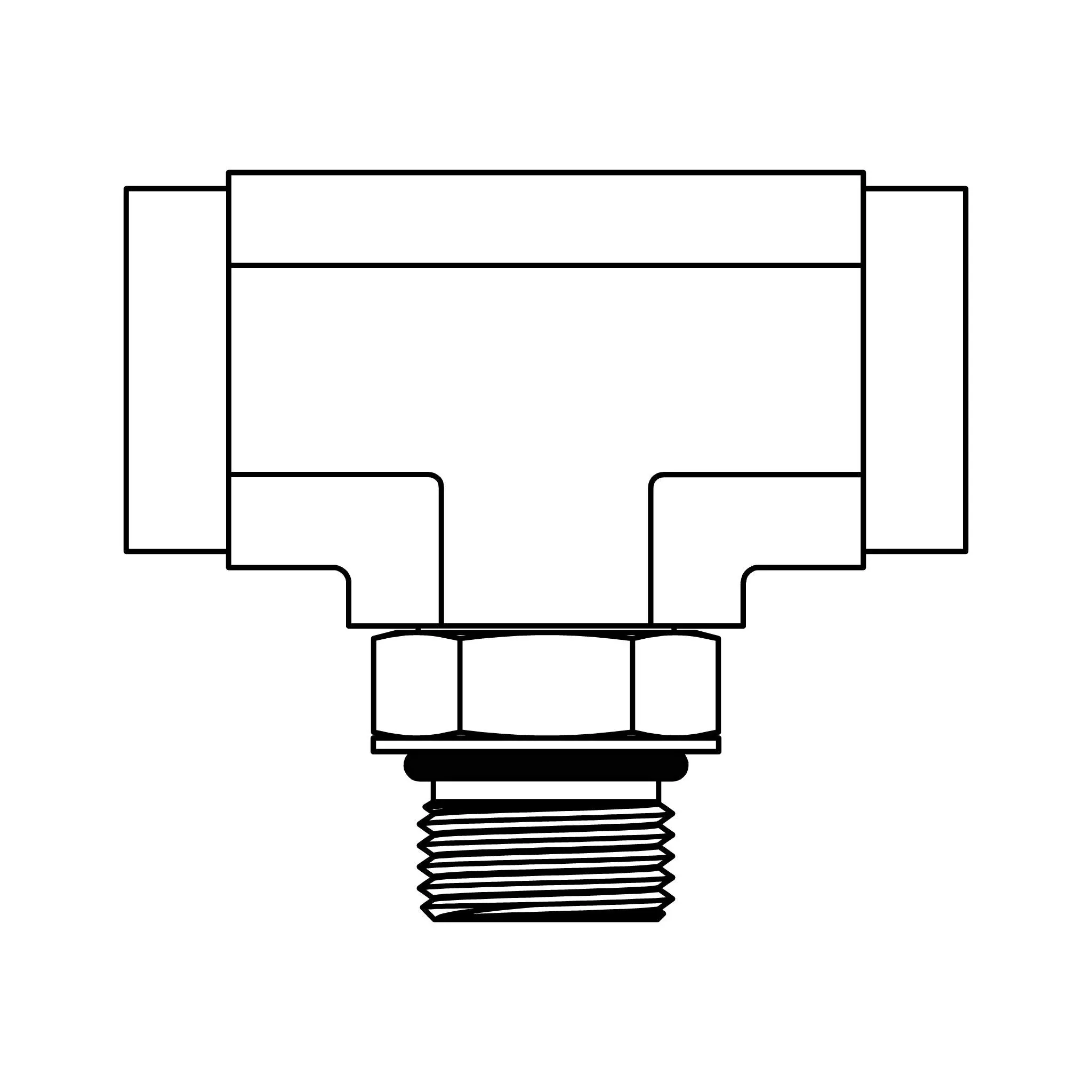 6832-04-04-04-o-ring-branch-tee 6832-04-04-04 O-Ring Branch Tee