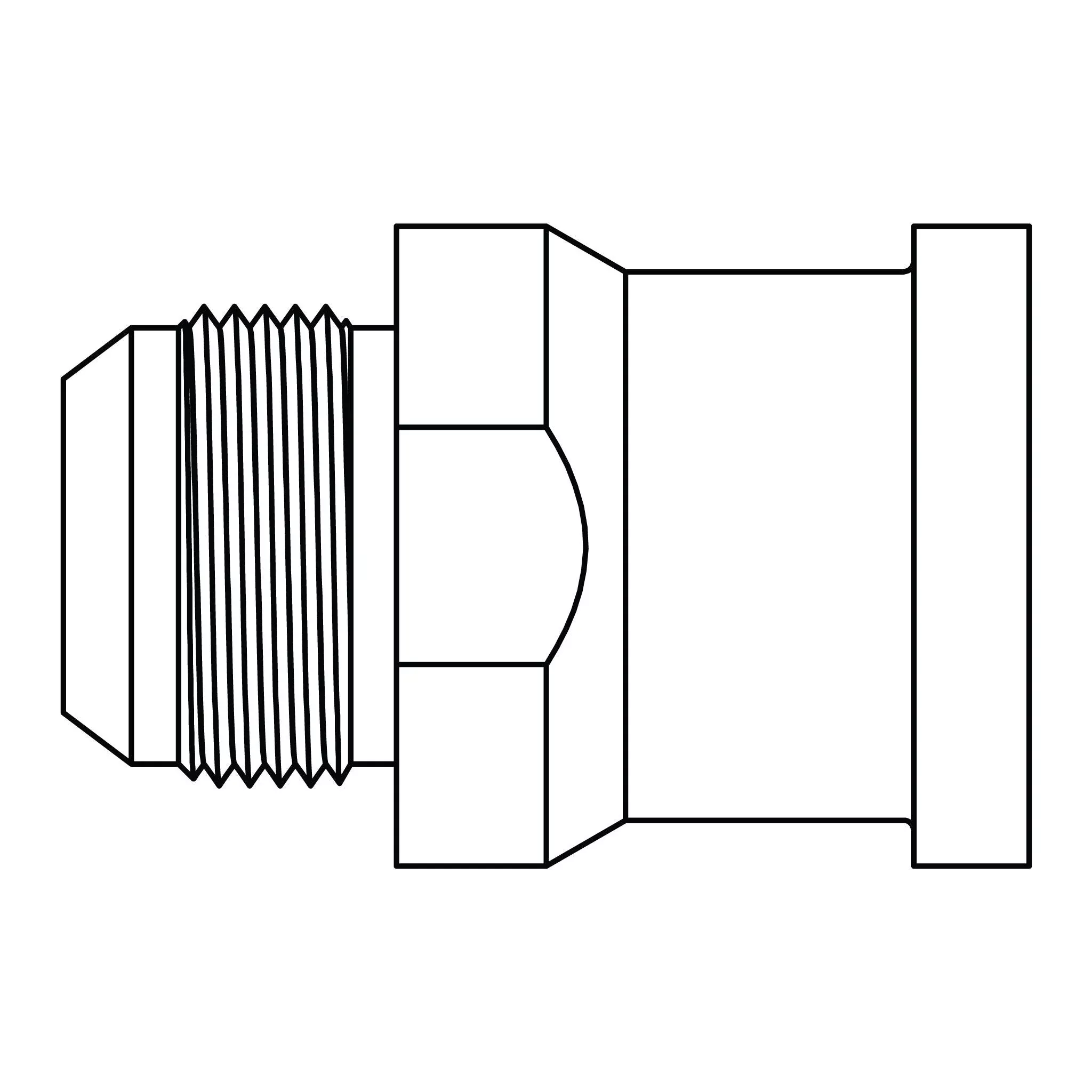 d-6840-24-32-jic-to-flange-code-61 D-6840-24-32 JIC to Flange - Code 61