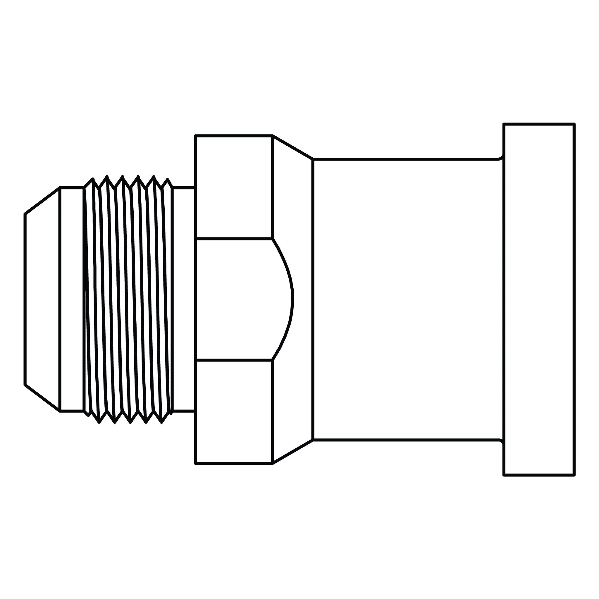 d-6842-16-16-jic-to-flange-code-62 D-6842-16-16 JIC to Flange - Code 62