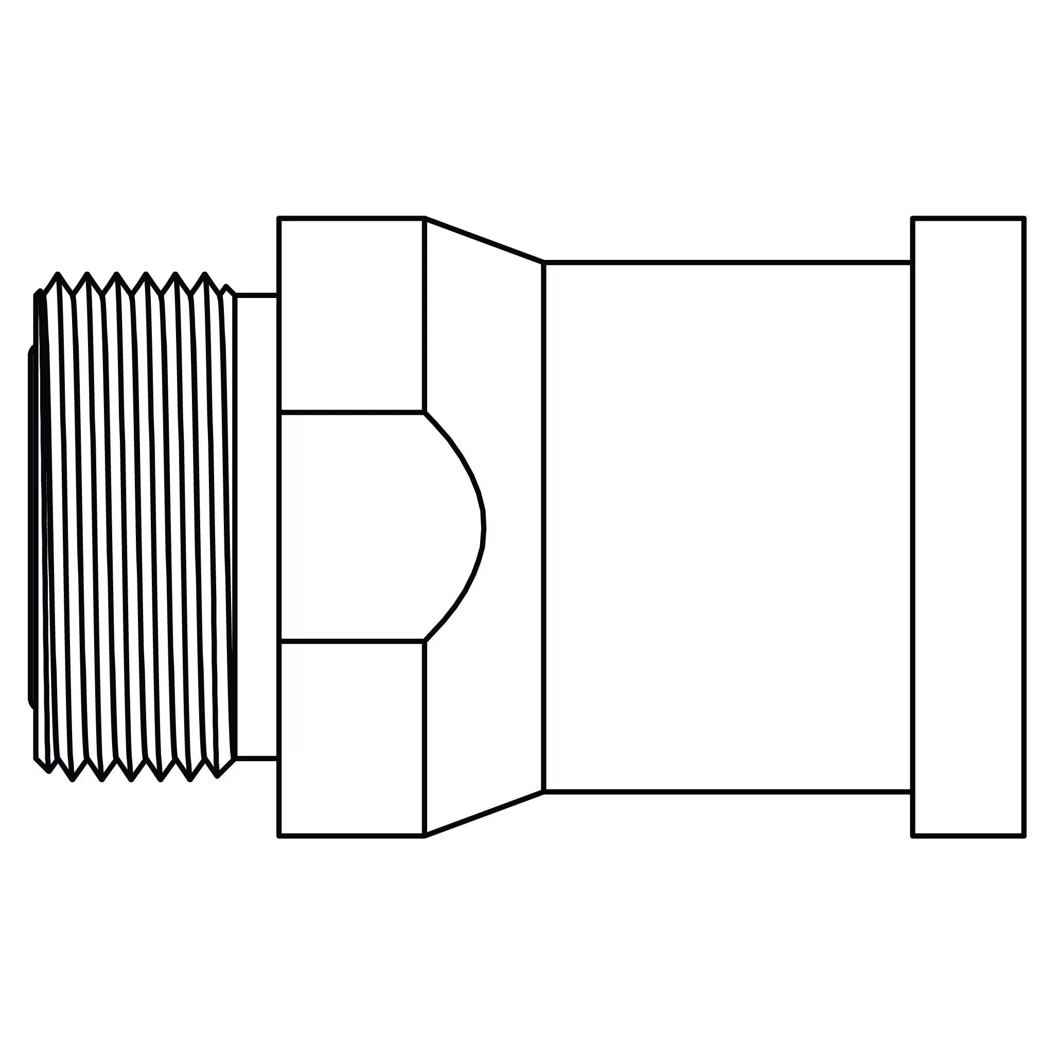 d-ff6840-20-16-orfs-to-flange-code-61 D-FF6840-20-16 ORFS to Flange - Code 61