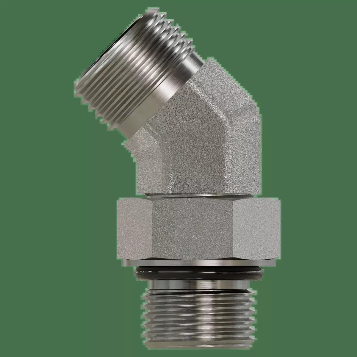 ff6802-24-24-orfs-to-o-ring-elbow-45 FF6802-24-24 ORFS to O-Ring Elbow 45