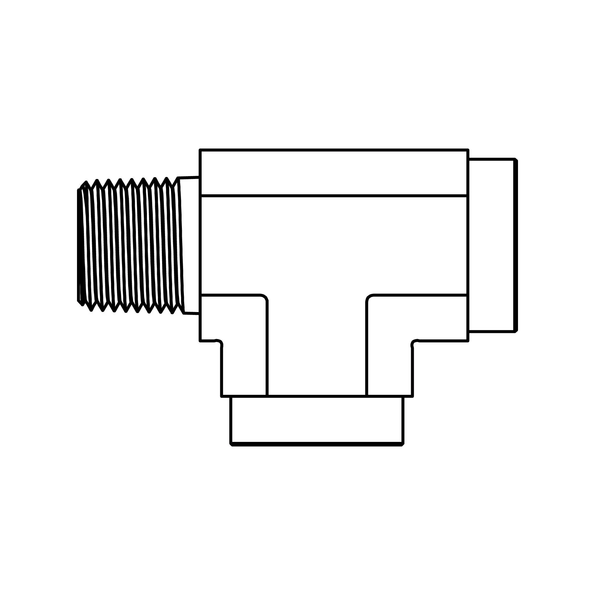 ss-5602-06-06-06-fg-run-pipe-tee SS-5602-06-06-06-FG Run Pipe Tee